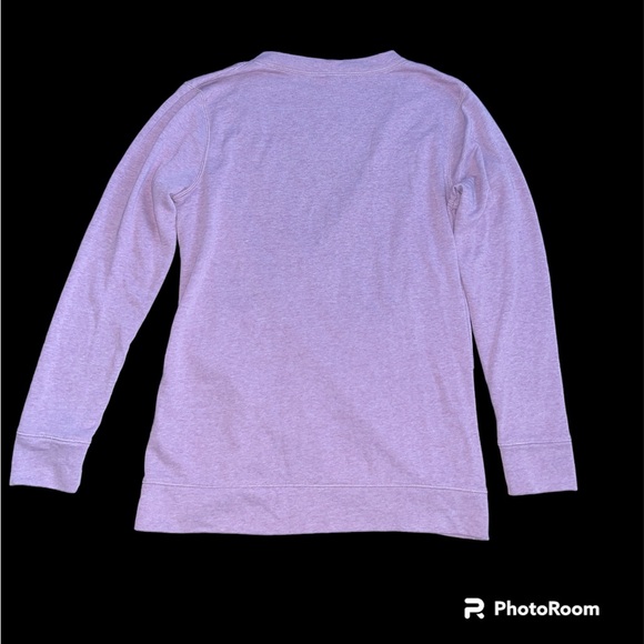 Old Navy Active Women’s Crossed Front Top - Heather Mauve/Pink - Medium - EUC - Picture 3 of 6